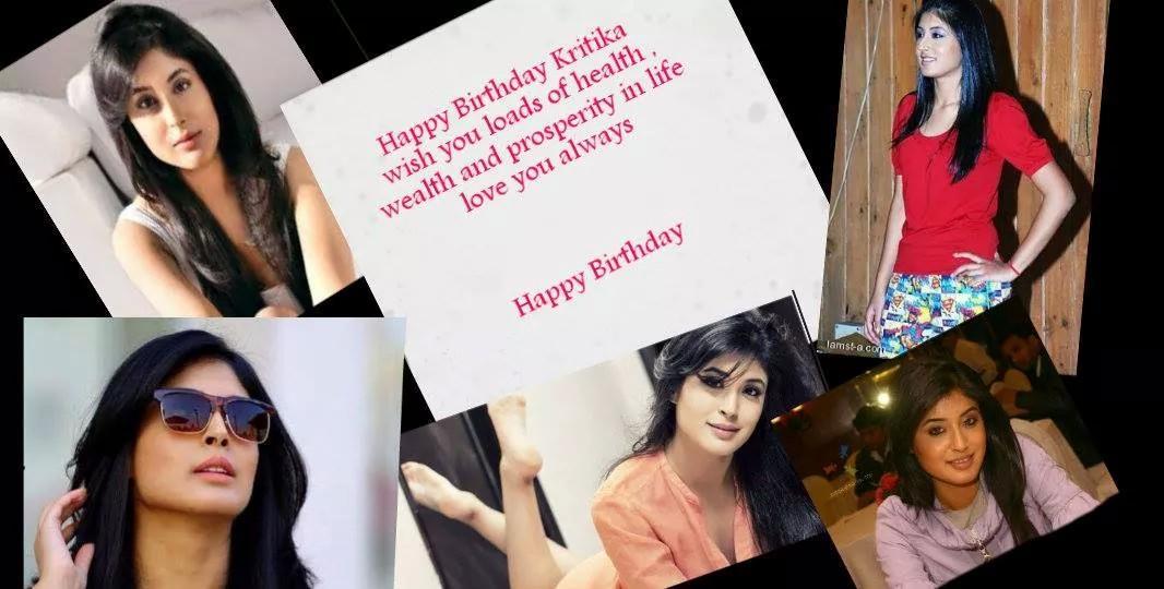   Birthday Kritika kamra    