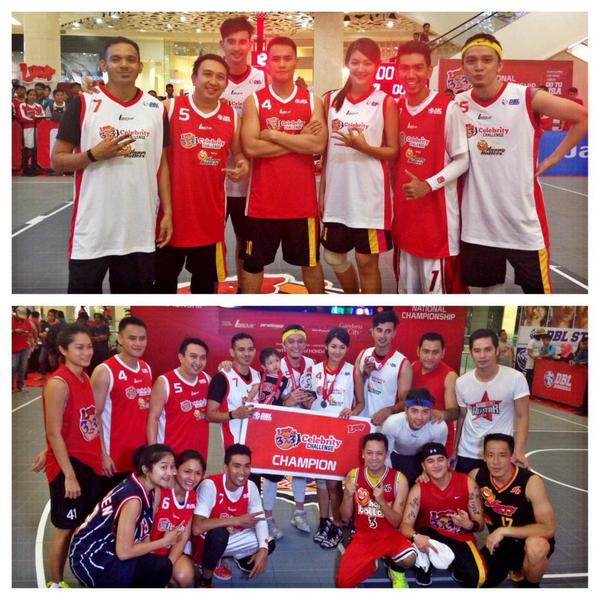 Ballin' makes happy with #HappyBallers family at #Loop3x3Competition #Celebrity Challenge! ;) #latepost