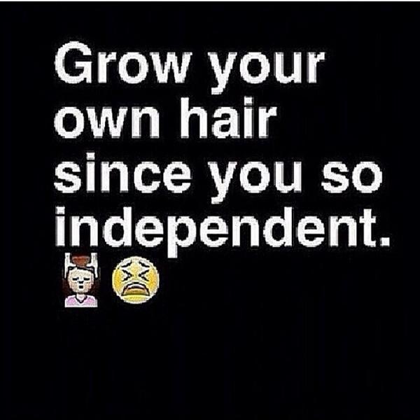 brokeproblems_'s tweet image. When ratchet girls say there independent....