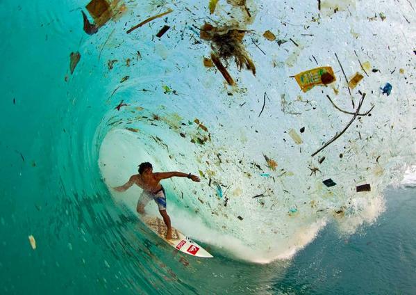 BenGoldsmith's tweet image. Where your plastic junk ends up (real photo, Java)