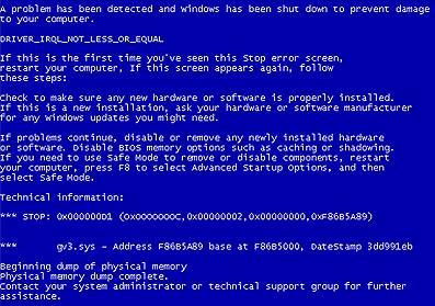 onlinecompaid's tweet image. Never a good morning when you start your PC &amp;amp; see this Blue screen, Lets here your BSOD story
buff.ly/1tQP49D