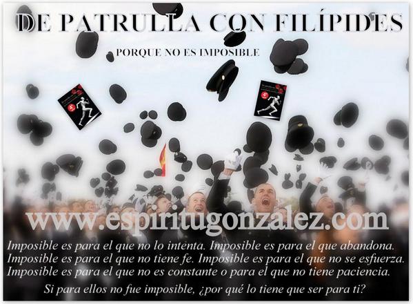spiritugonzalez's tweet photo. Porque ser policía no es imposible.
#DepatrullaconFilípides y pulsera gratis a 2 pasos en http://t.co/0i0SI5fnkt http://t.co/efJwqOoWIC