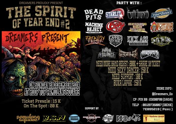 Eo_Present's tweet photo. Nitip at Pamulang Square 21 Des DeadPits, Starlit, EndOfJourney, Tomkilljerry, NeedMore Band 232B0f08 @SnoopyDance11 http://t.co/5ovXbu60wl