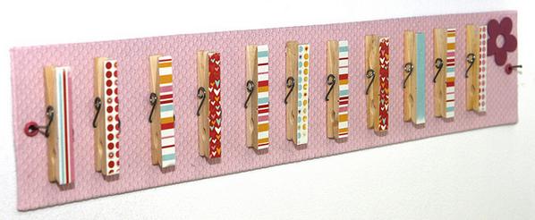 ModaParis7's tweet image. Legal essa ideia,vc só precisa de prendedor,tabua,tinta,pincel,adesivos,papel decorativo,e cola quente.