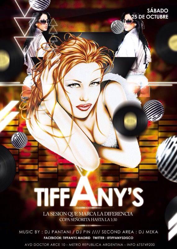 TIFFANYSMADRID's tweet photo. Hoy Tiffany's 

Siiiii

Botellas a 100 euros

Chicas gratis con copa hasta la 1 y 30

Para listas o reservas 62522013 http://t.co/DgbZMm2V2C