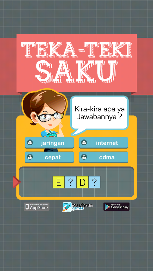 bambangrr's tweet photo. Jawabannya apa ya? Bantu aku memecahkan #TekaTekiSaku ini! download gratis di http://t.co/WtSoCKIURc @touchtengames http://t.co/lbJ8A97DMW