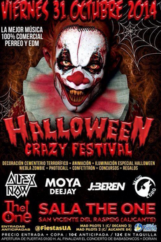 BuenrollismoUA's tweet photo. Sorteamos 2 entradas para el fiestón de hallowen en la sala THE ONE, solo tienes que seguirnos en twitter y dar RT http://t.co/umuTB4W6qg