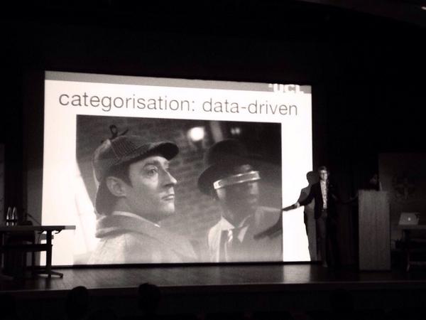 OKolodziejczyk's tweet photo. Awesome talk about data and kitties by @thektokolwiek #SPP2014 http://t.co/1M6dWTjCrz
