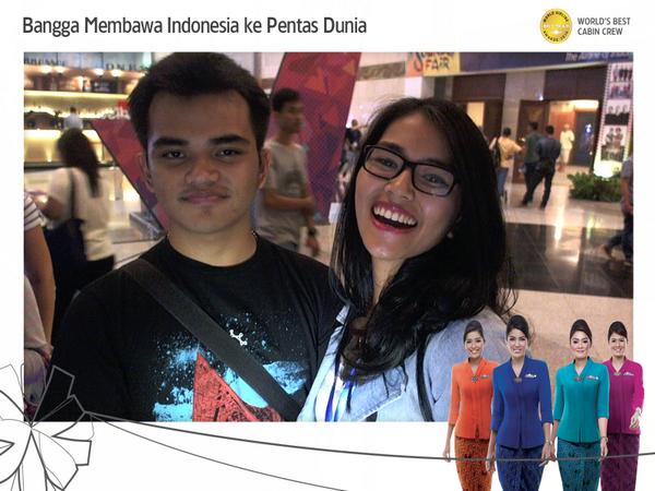 Hey! <a href="/IndonesiaGaruda/">Garuda Indonesia</a> has booths with promo code and prizes. So awesome #GASF bit.ly/GASF2014