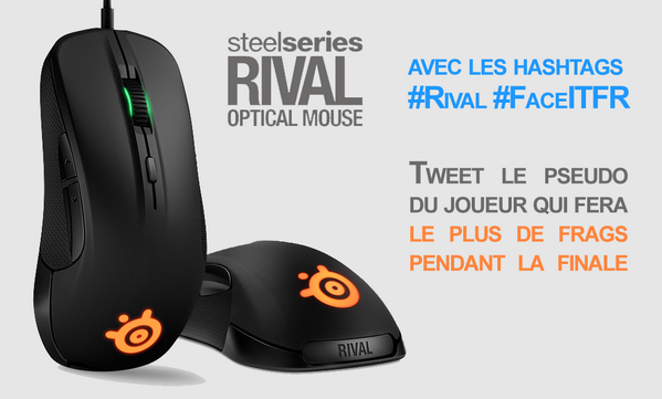 VaKarM_net's tweet photo. Souris @SteelSeries à gagner en tweetant le pseudo du joueur qui fera le + de frags pdt la finale. #Rival #FaceITFR http://t.co/BD8IQ0XHAI