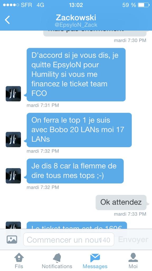 HumillityGaming's tweet image. C'est bizarre tu me dis 18 lan's ta bio dis le contraire @Zack_Nani.