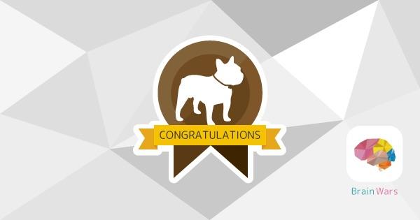 faraferry's tweet photo. My grade is went up to Dog:) #BrainWars http://t.co/pRYxAk1I9h http://t.co/OL3tUSdQFJ