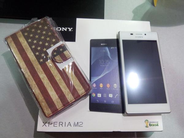 Eneritz3's tweet photo. Nuevo móvil ✌ #SonyXperiaM2 💜 http://t.co/I0g2iBlVmk