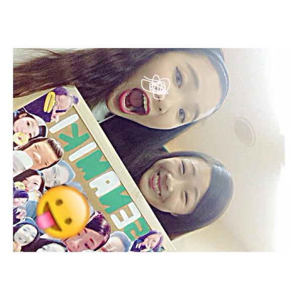 _sn1997s_'s tweet photo. 久々の『セナミキ』👼💭💞✌️💫
安定のジョイなうなう〜♩♩
#SNMK #セナミキ http://t.co/Dv584HP9Db