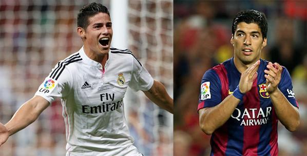 DelinquedIN's tweet photo. ¿Quien es mejor jugador #RealMadridvsFCB ?

RT #JamesRodriguez 
FAV #LuisSuarezIsBack http://t.co/SDpNWyB82L