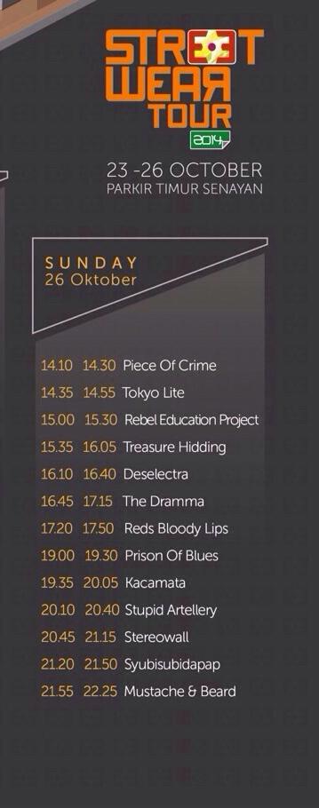 RT <a href="/natashacdavega/">DAVEGA</a>: Besok <a href="/kacamata8bit/">KACAMATA</a> di stage <a href="/IICA/">IICA</a> ya! Ga sabar mau ksh kalian merch unik! Seeyaaaaa :*