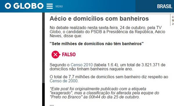 adrianosribeiro's tweet photo. "@Helenasth: Esse Aécio hein?! Q mentiroso! Nem a Globo consegue esconder as mentiras http://t.co/gDAJpeGOwa" #Aecio45PeloBrasil #AecioMente