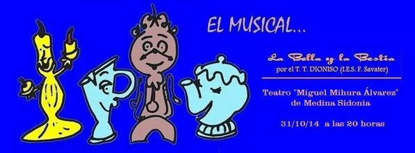 Neishuu10's tweet photo. "@ttdioniso: La representación n°18 de nuestro musical será en #Medina el 31de octubre a las 20:00 horas http://t.co/NT0Vr01HuU" @MariaG411
