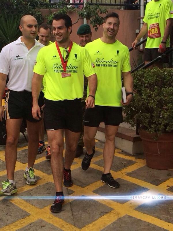 erinhaslonglegs's tweet photo. @sworntoblack #MichaelBlevins Henry Cavill #RoyalMarines @InfoGibraltar #GibRockRun http://t.co/qg2rTVTa4H