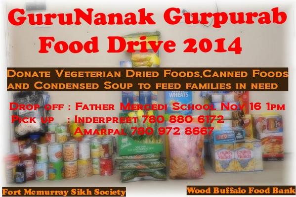 fmsikhsociety's tweet photo. 2nd Annual Gurunanak Gurpurab Food Drive for @WBFoodBank in #ymm #gurunanak http://t.co/bVFOzB2Pji