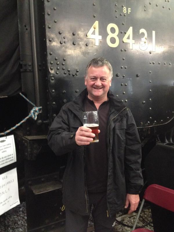 Had a fab time today <a href="/kwvrbmfest/">KWVR Beer Festival</a> at #Oxenhope Special mention to <a href="/kirkstallbrew/">Kirkstall Brewery</a> Great beer, great music, great steam.