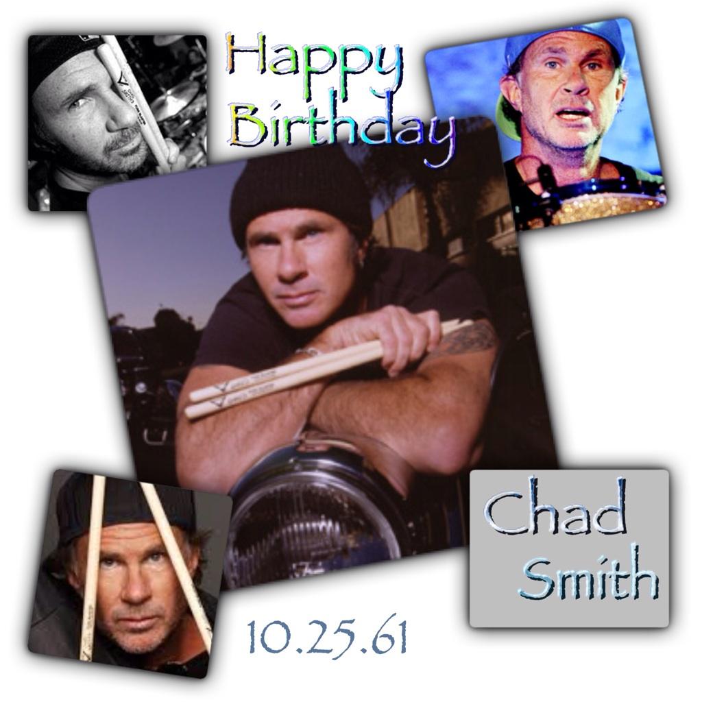 Happy Birthday Chad Smith 