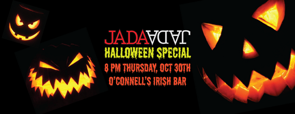 JadaJadaImprov's tweet photo. JadaJada goes #Halloween on Thursday, Oct 30 at O'Connell's. Prizes for best audience costumes! http://t.co/yujVr288QE