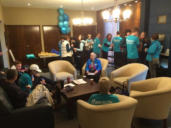 Team Robinson has started to assemble for our last canvass blitz of the campaign! #ward25 #TOpoli