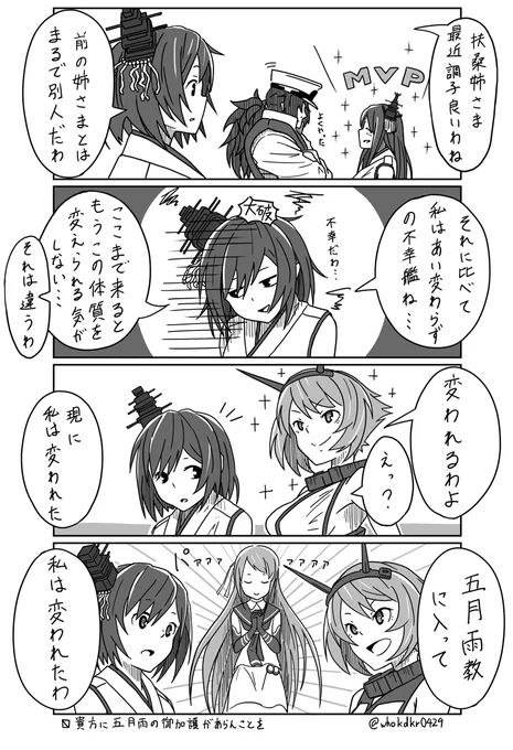 五月雨教  #艦これ版深夜の真剣お絵描き60分一本勝負 