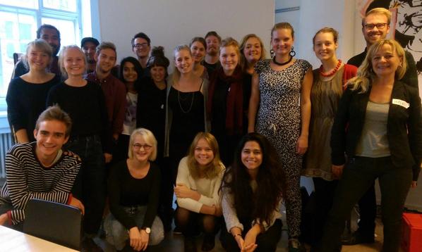 kristianweise's tweet photo. Globale meningsdannere. Har holdt oplæg og vendt global #ulighed med disse ildsjæle. Samarb ml @Cevea og @ActionaidDK http://t.co/sayPfToRW1