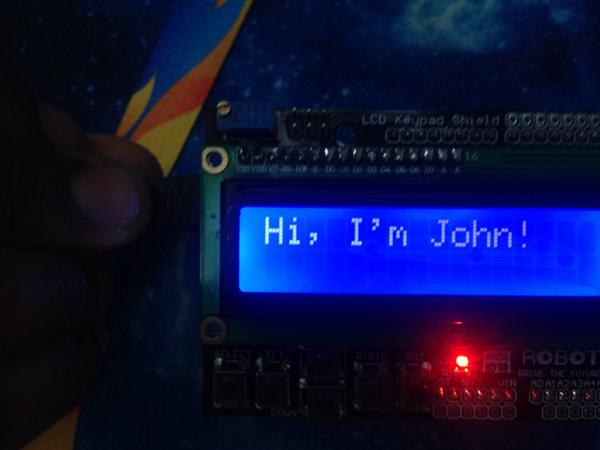 idea_award's tweet photo. John at #MozFest with his AMAZING iDEA wearable prototype #OpenBadgesLab @OpenBadges http://t.co/dBIYeVGjia