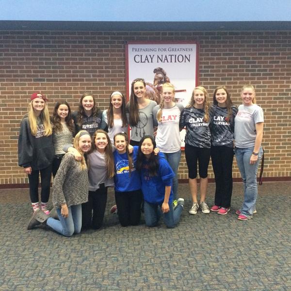 ClayTrojans's tweet photo. Thank you Mr. Corcoran for doing an awesome job as Clay AD. Sharing Our Greatness!! http://t.co/8QndvjoPHH