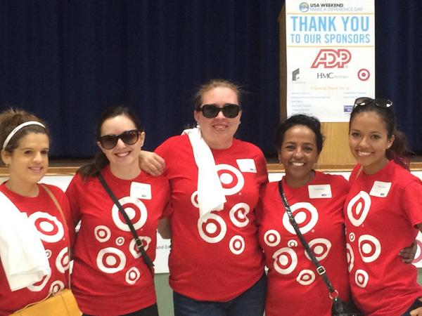 SegallKate's tweet photo. Target in the community! #d206 #d206rocks #t767swag #unitedway #MADD14 http://t.co/n8GYBCuP5F