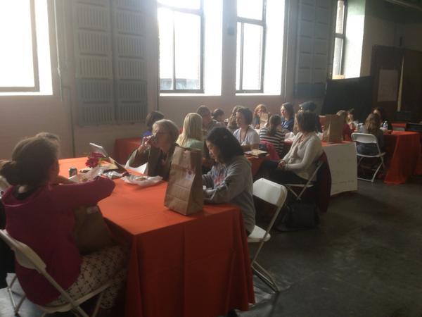 Girls in STEM luncheon underway at #vttechjam