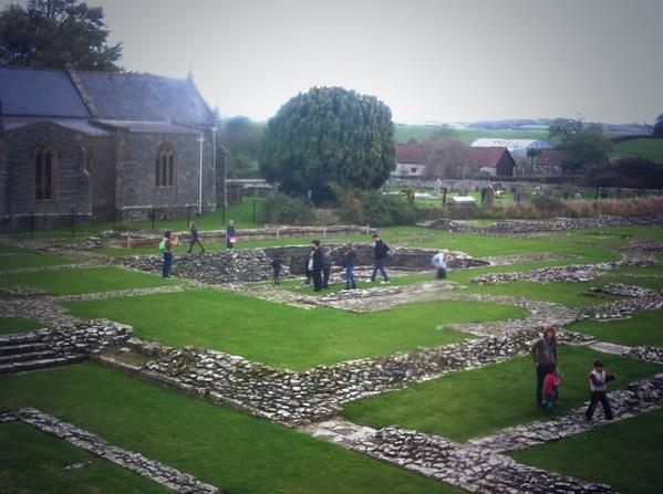 CodingKids's tweet image. OH: "This was one of the best educational visits we've had here @ Muchelney Abbey" #minecraft cc @EnglishHeritage