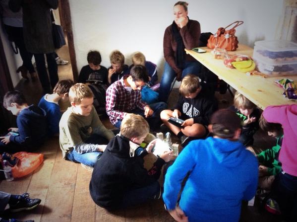 CodingKids's tweet image. OH: "This was one of the best educational visits we've had here @ Muchelney Abbey" #minecraft cc @EnglishHeritage