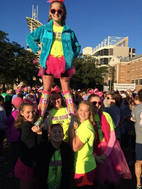 WeAreFiveStar's tweet photo. Breast Cancer Awareness Walk http://t.co/MtffniyA0o