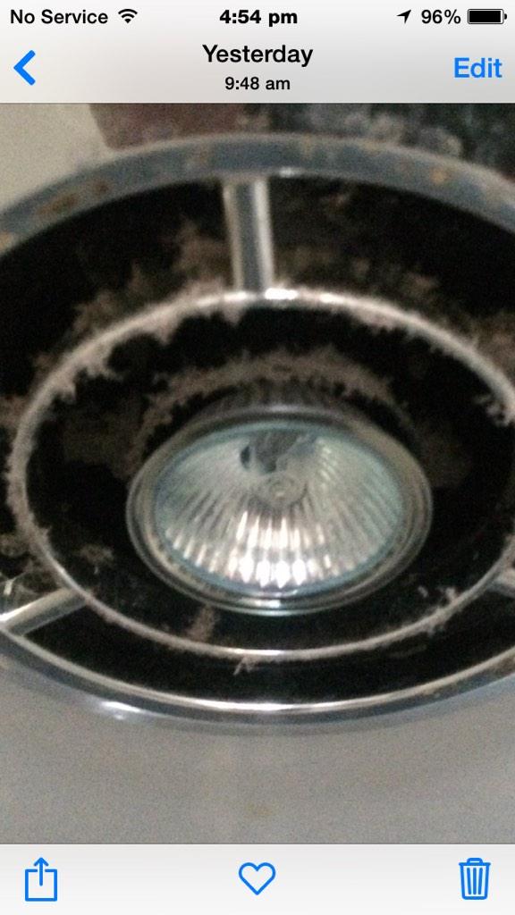 ironman1505's tweet photo. @Butlins just a couple of clips of how dirty skegness apartments are http://t.co/ItzRnPIOnp