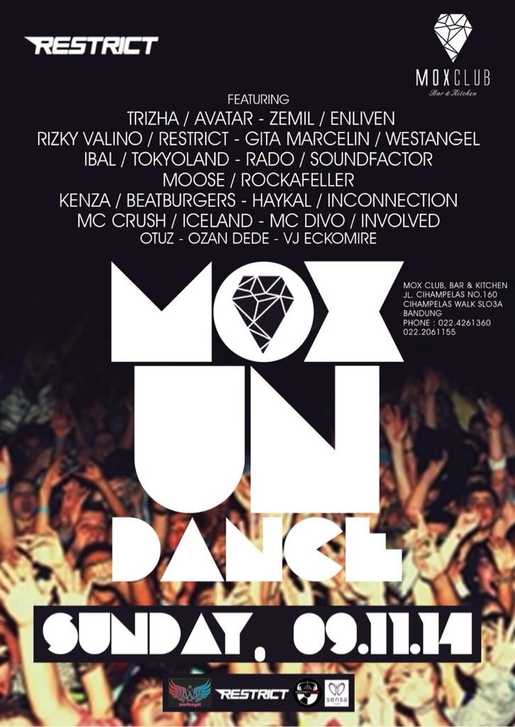 #TONIGHT "Moxundance" <a href="/MOXCLUB/">MOXCLUB Bar&Kitchen</a> w/ <a href="/TRIZHAharun/">Trizha Harun</a> <a href="/RizkyValino/">Rizky Valino</a> <a href="/ZemiLDeLeCo/">IG: ZemiLDeLeCo</a> <a href="/ibalrivaldy/">IBAL</a> <a href="/RadoLeonardo/">Reno Rado Leonardo</a> @gita_marcelin