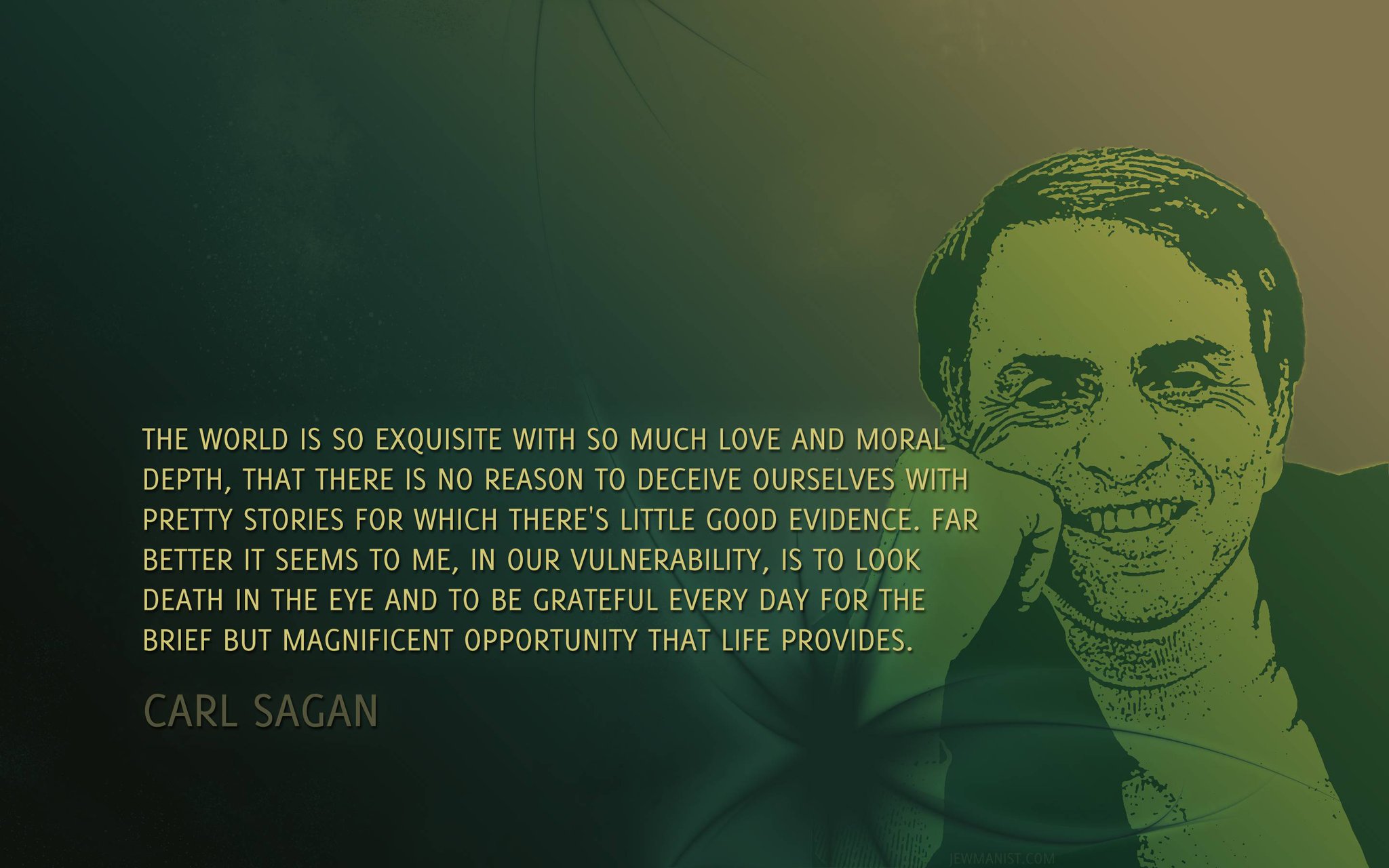 Happy 80th birthday, Carl Sagan. &quot;Somewhere, something incredible is waiting to be ... -  