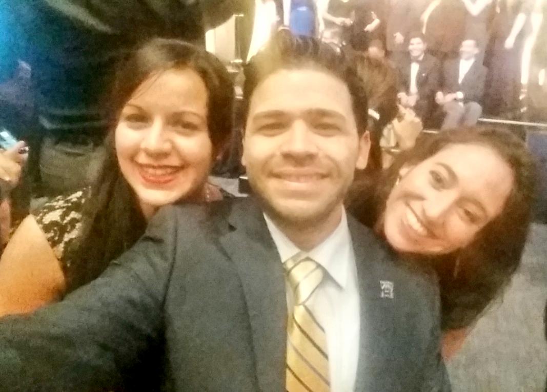 RichieRumba's tweet photo. Rocking out #SHPE2014 with @ValentinaASU http://t.co/7LDiGQMy3j