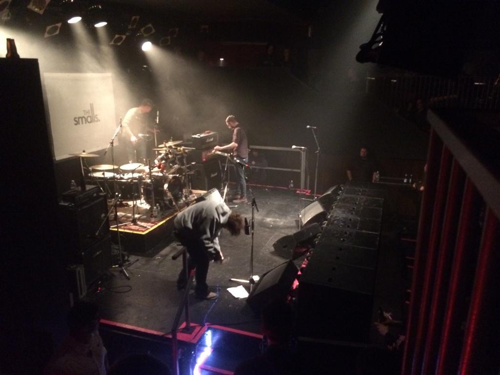 OakBayJohnny's tweet photo. @thesmallsmusic we are ready! #YVR http://t.co/BlBg33s3Qy