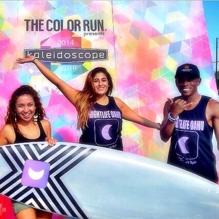 nightlife's tweet photo. We had such a blast at @TheColorRun! As always, the @NightlifeOahu team killed it. Find us in your city! #Happiest5k http://t.co/VwDwvoqCzw