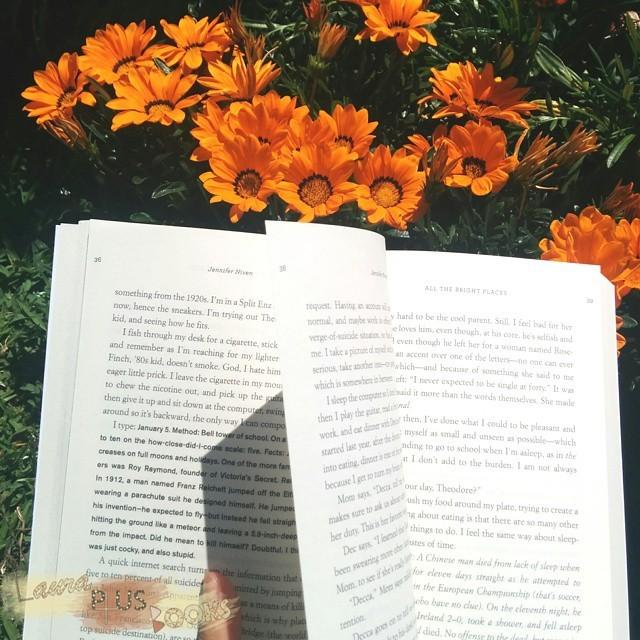 LozPlusBooks's tweet photo. Reading All the Bright Places in the bright sun. 🌞 See what I did there? 😉 #novemberbook... http://t.co/8NJmhjdaW9 http://t.co/ErgbU8V44j