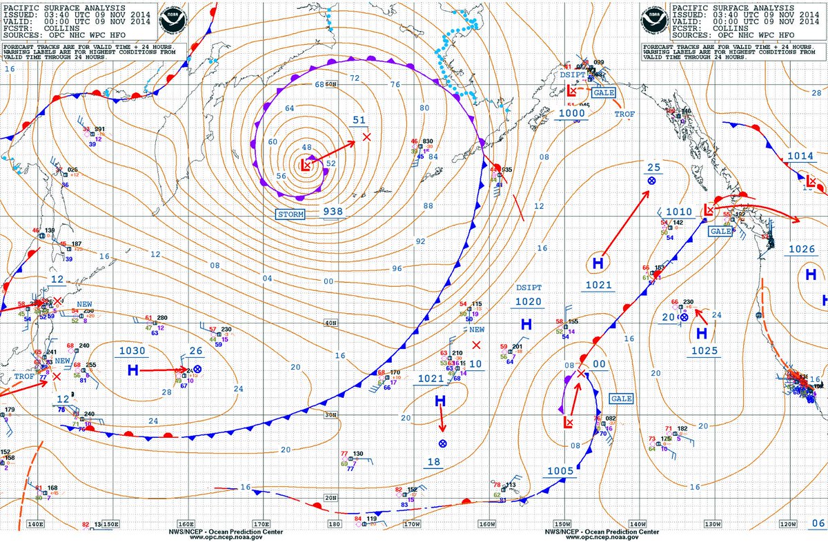 L'ex cyclone Nuri devient la tempête la plus puissante dans la mer de Béring  B1-mVHoCMAAdJum