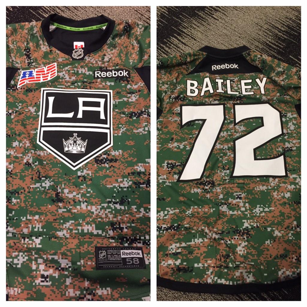 la kings military jersey