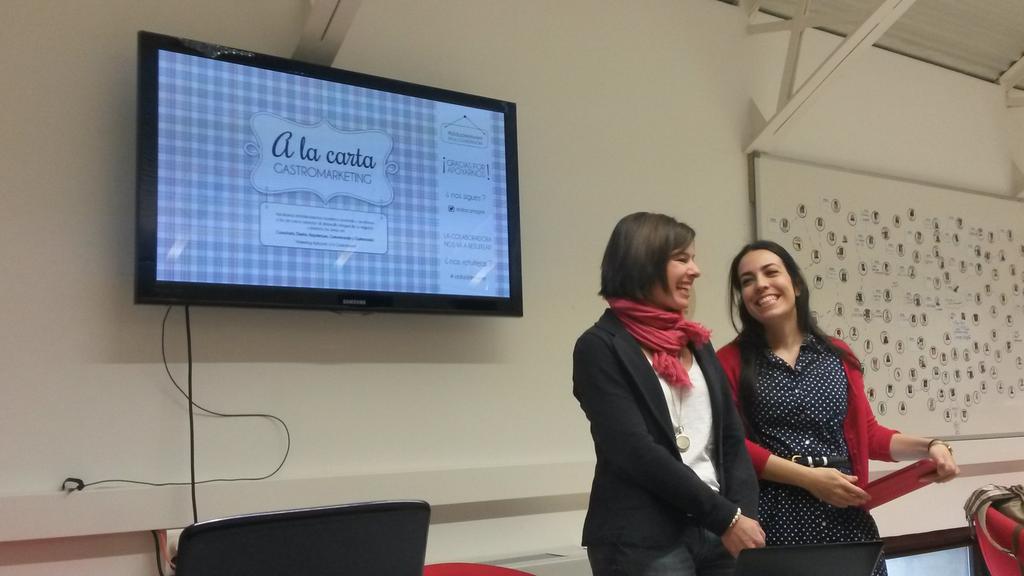 Presentación de <a href="/alacartagmk/">Alacarta - Gastromkt</a> Marketingaplicado a la gastronomía  con <a href="/MariaJordan76/">María Jordán</a> y <a href="/MelaniaPradas/">Melania Pradas</a> #eldíadelretweet