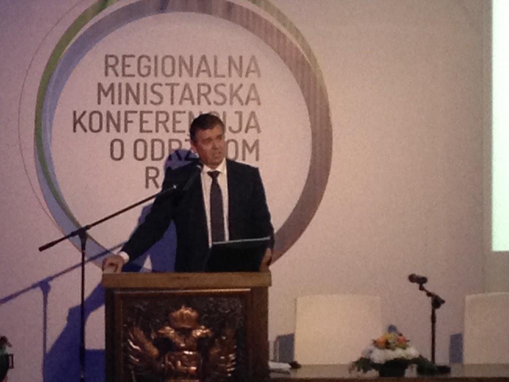UN_Montenegro's tweet image. Minister Gvozdenovic of @MRTme opens high level conf on #SustainableDevelopment #RCSD2014 in #Montenegro @UNDPEurasia