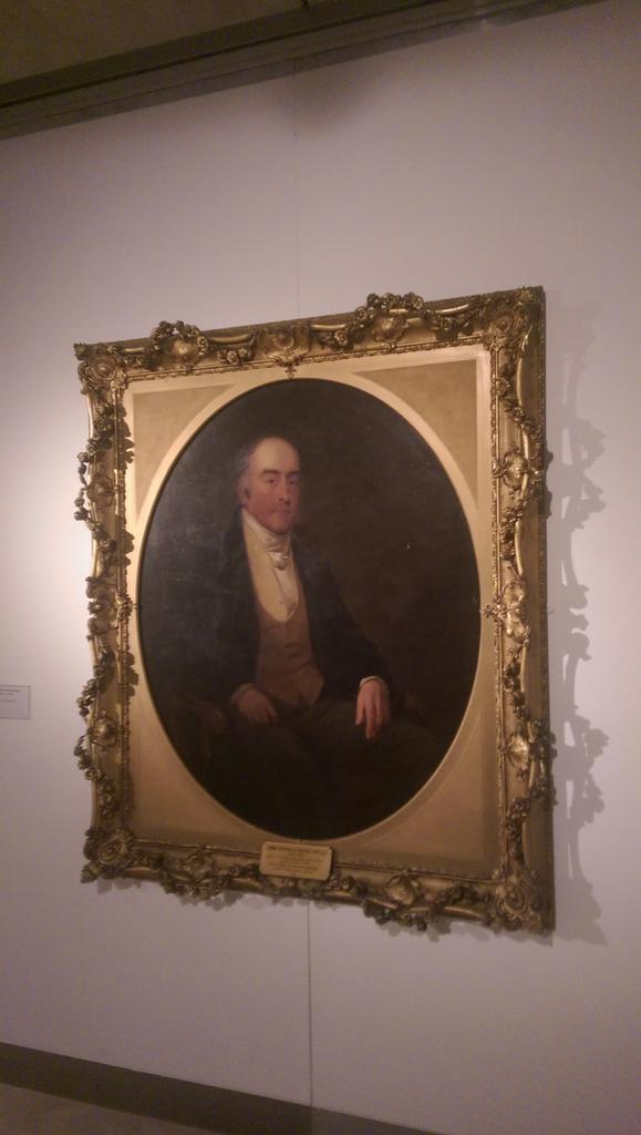 newportag's tweet photo. Paul Busby will be here tomorrow at 2pm talking about the subject of this portrait - Thomas Prothero of Malpas Court. http://t.co/MDfBWaNXNa