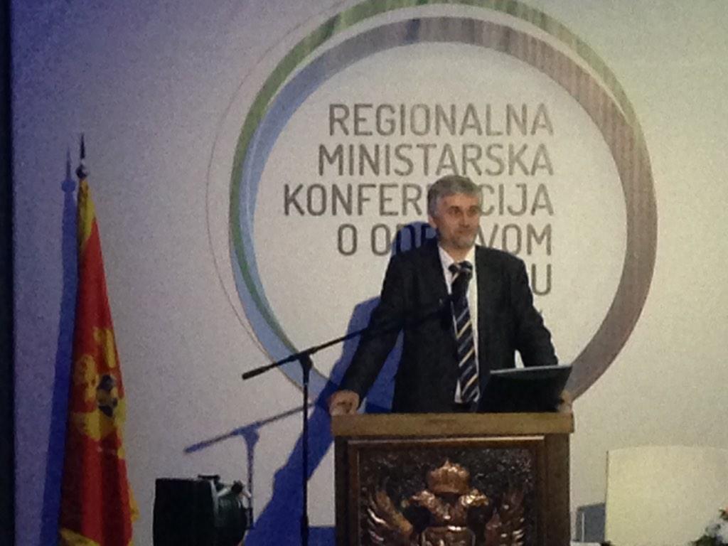 UN_Montenegro's tweet image. Head of @UNEP Reg Office for Europe Jan Dusik join us at the #SustainableDevelopment conf. in #Montenegro #RCSD2014